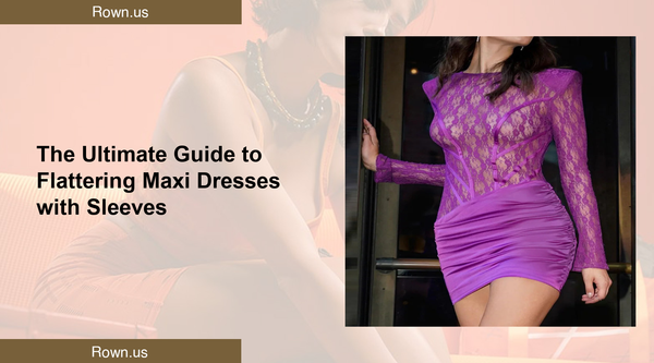 The Ultimate Guide to Flattering Maxi Dresses with Sleeves