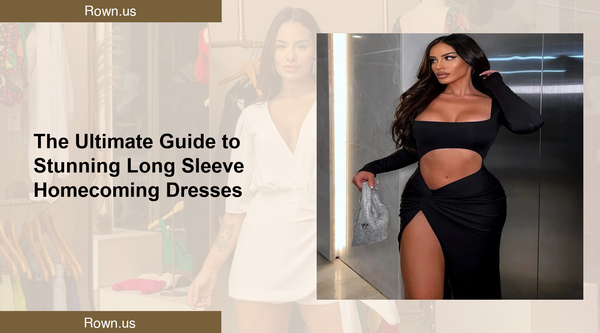 The Ultimate Guide to Stunning Long Sleeve Homecoming Dresses