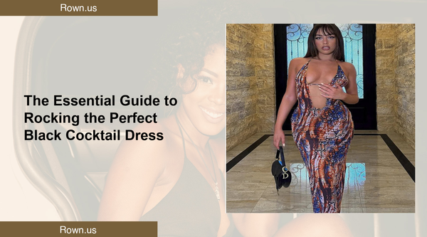 The Essential Guide to Rocking the Perfect Black Cocktail Dress