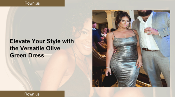 Elevate Your Style with the Versatile Olive Green Dress