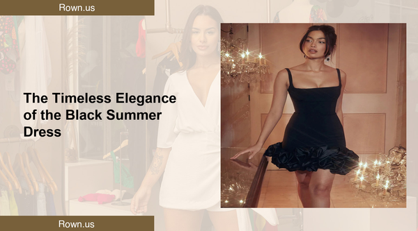 The Timeless Elegance of the Black Summer Dress