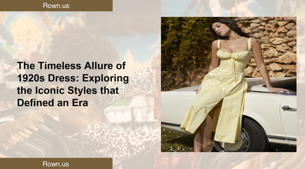 The Timeless Allure of 1920s Dress: Exploring the Iconic Styles that Defined an Era