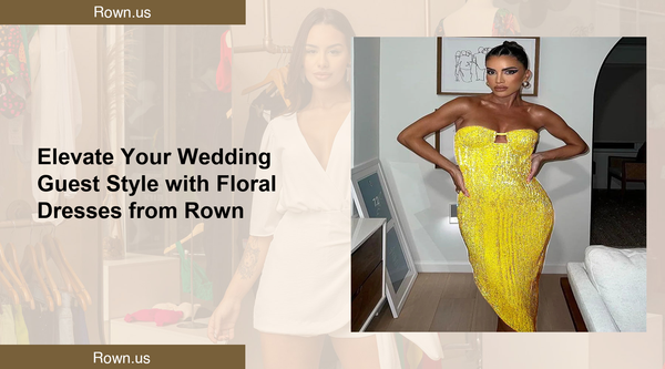 Elevate Your Wedding Guest Style with Floral Dresses from Rown