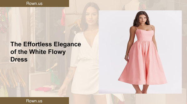 The Effortless Elegance of the White Flowy Dress